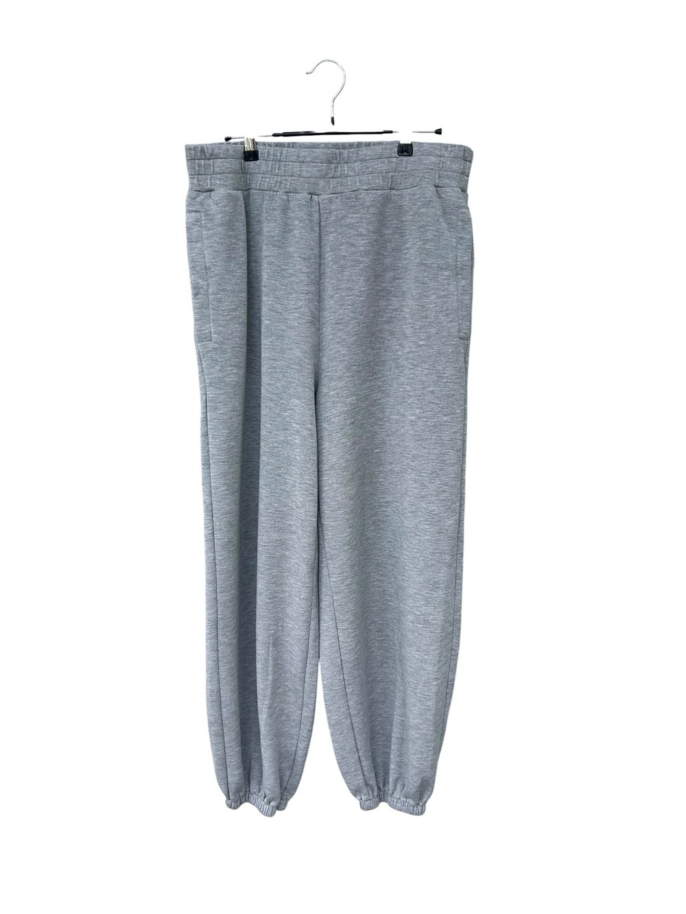 Varley Heather Gray Elastic Cuff Jogger Sweatpants - Cozy Lounge - Size XL - Picture 2 of 9
